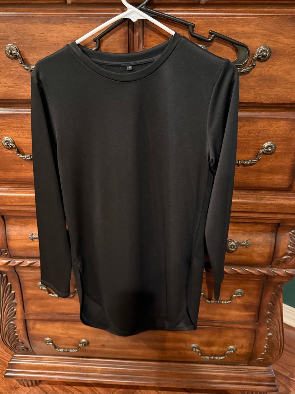 Black long sleeve dress